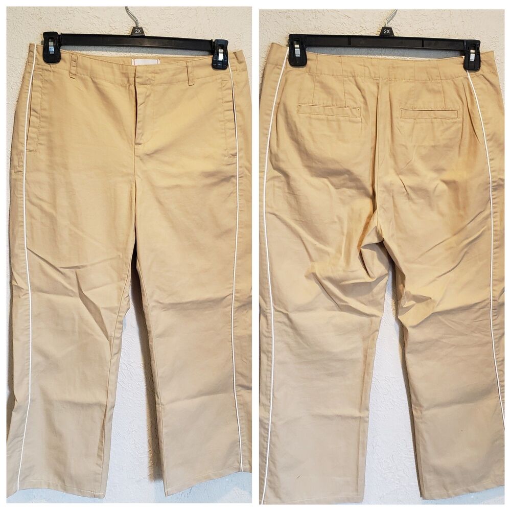 BDG Urban Outfitters Capri Pants Women’s Size 8 Yellow Straight Leg Casual